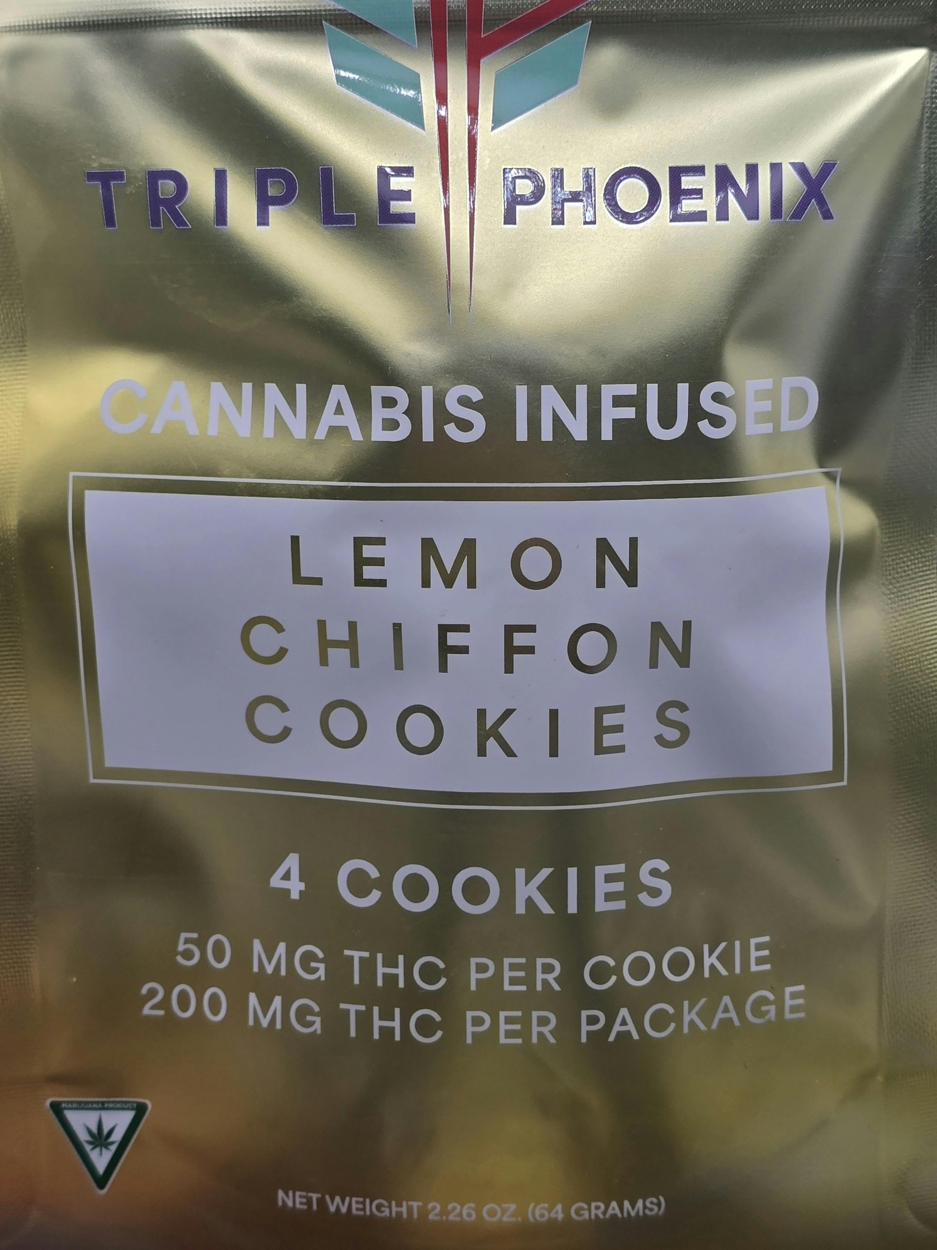 Triple Phoenix | Lemon Chiffon | 200mg Cookies