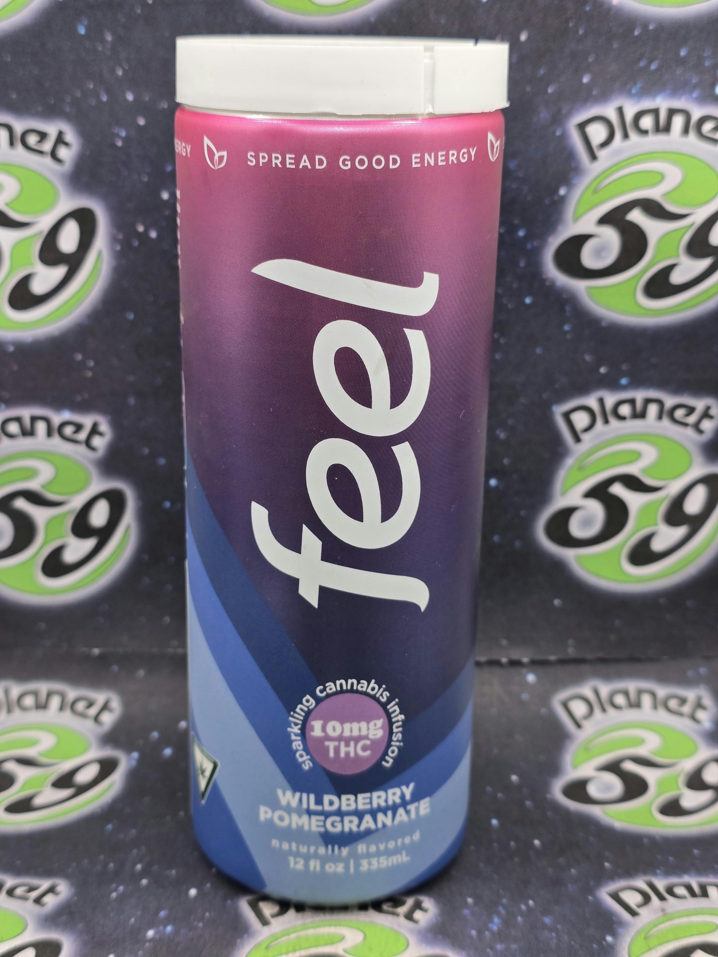 Feel Energy | Wildberry Pomegranate | 10mg THC + 30mg Caffeine
