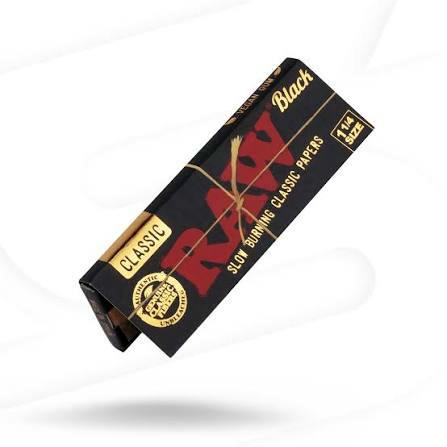 Raw - Black - Rolling Papers - 1 1/4