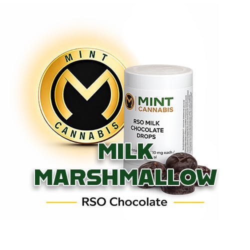 Mint Premium - Chocolate Drops RSO 100mg - Milk Marshmallow