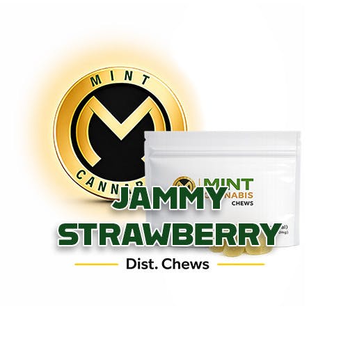 Mint Cannabis - Distillate Chews - Jammy Strawberry