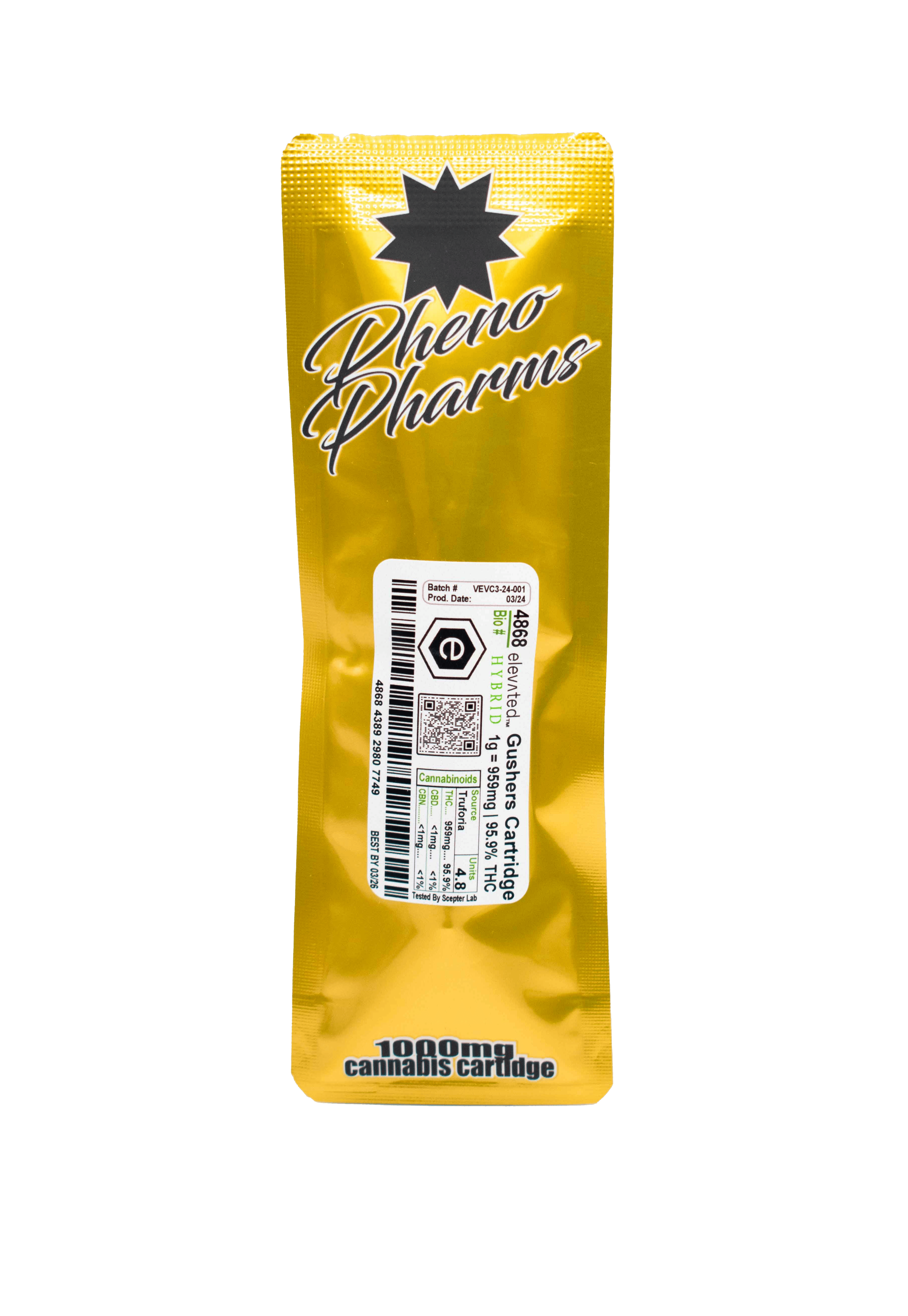 Pheno Pharms-Cartridge-Distillate-1g-Gushers (H)