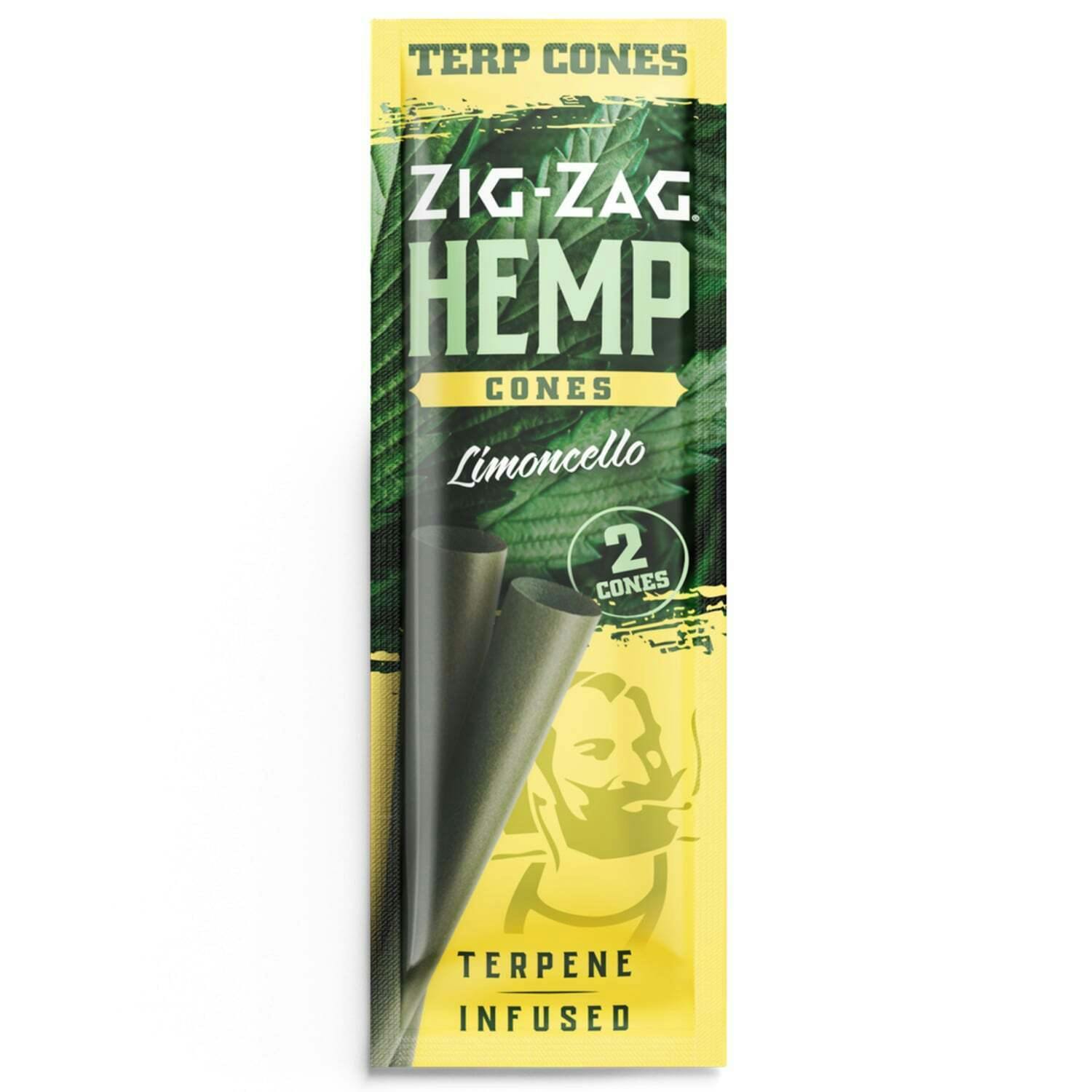 Limoncello Terpene Hemp Cones [2pk] | Zig-Zag - Hemp Cones