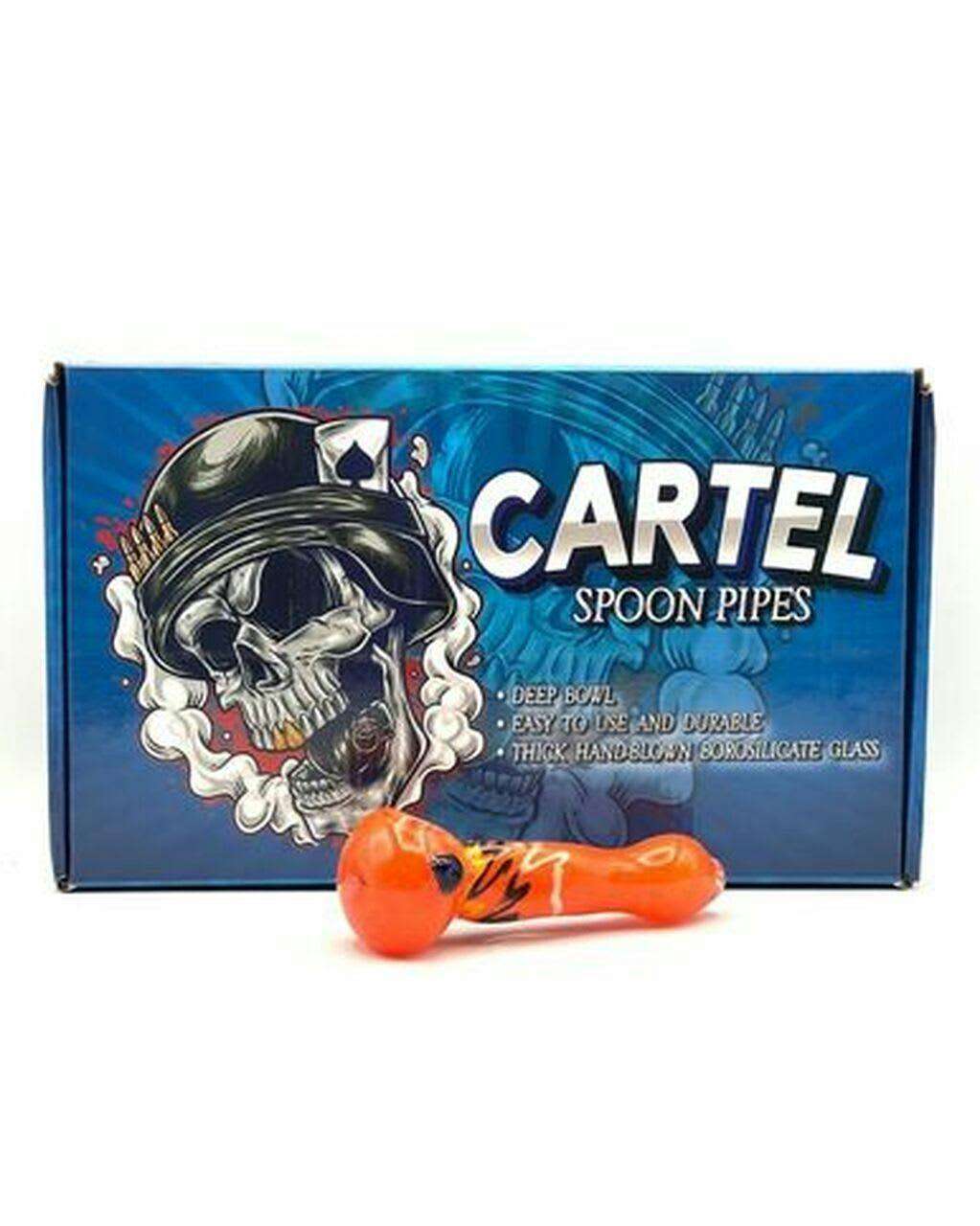 4" Cartel Camel Pastel Spoon Pipe