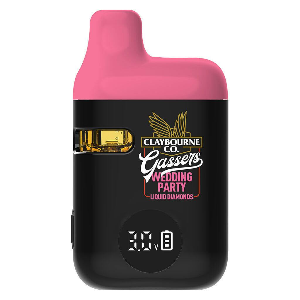 Gassers Wedding Party Liquid Diamonds AIO 0.95g Disposable Pens