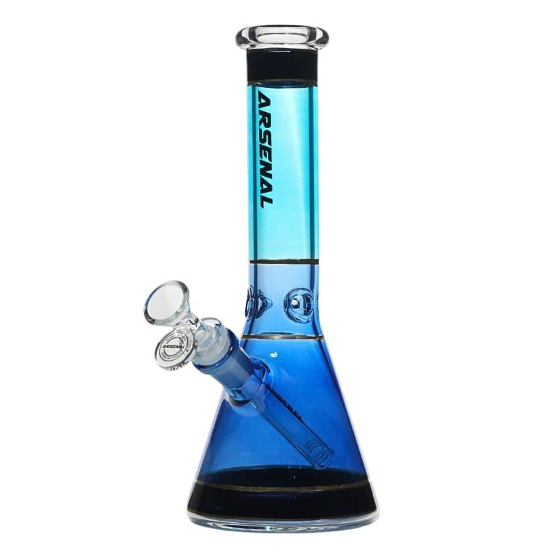 10" 5mm Arsenal Royal Fade Beaker