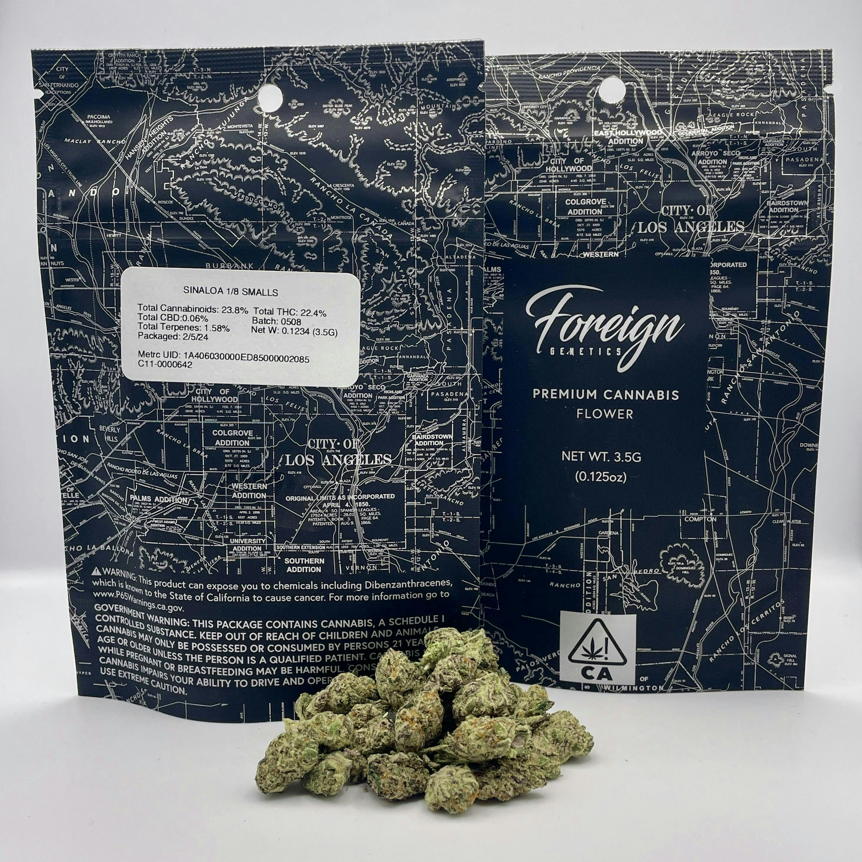 Foreign Genetics - Sinaloa 1/8 SMALLS