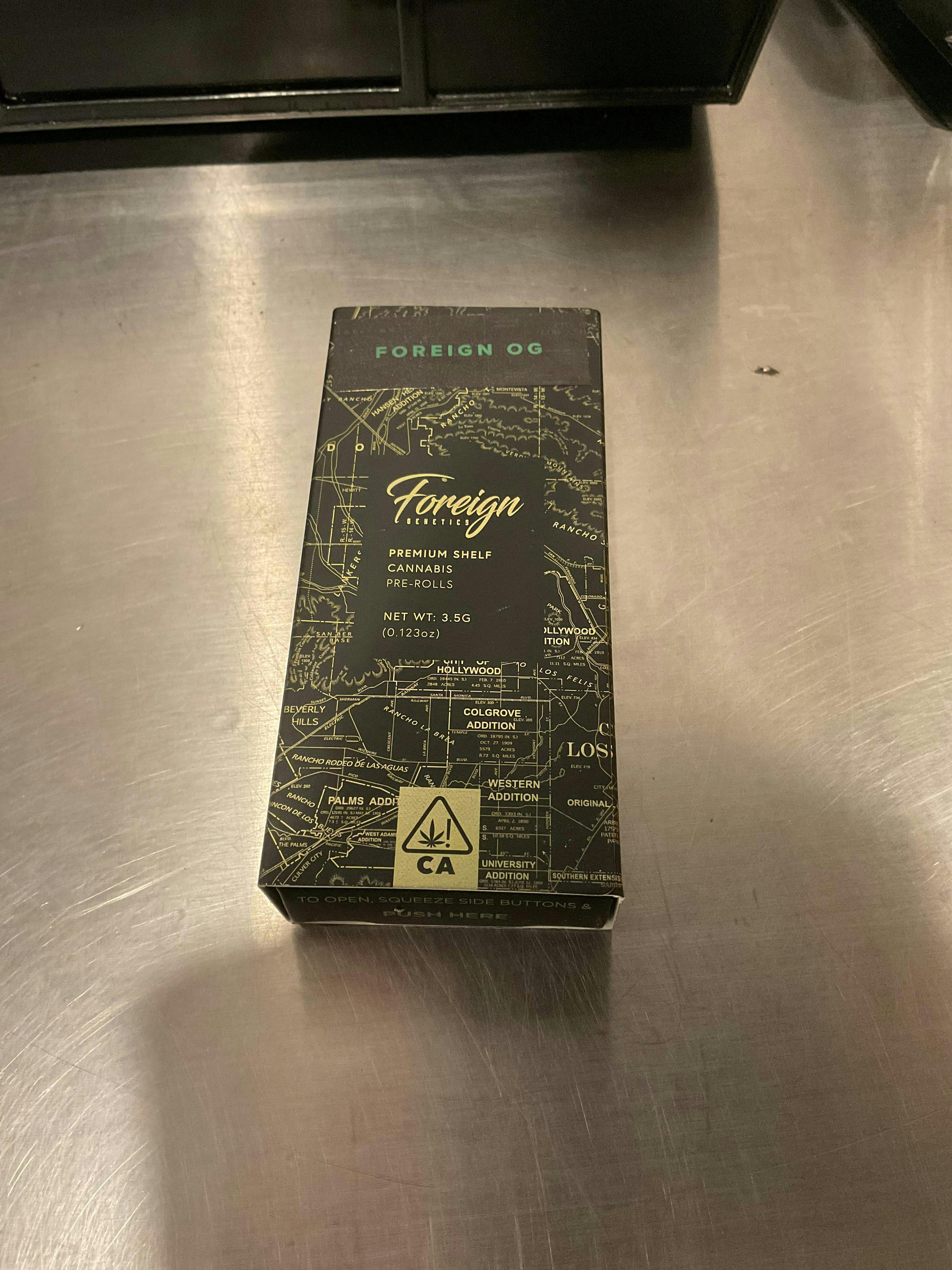 Foreign Genetics - — Foreign OG