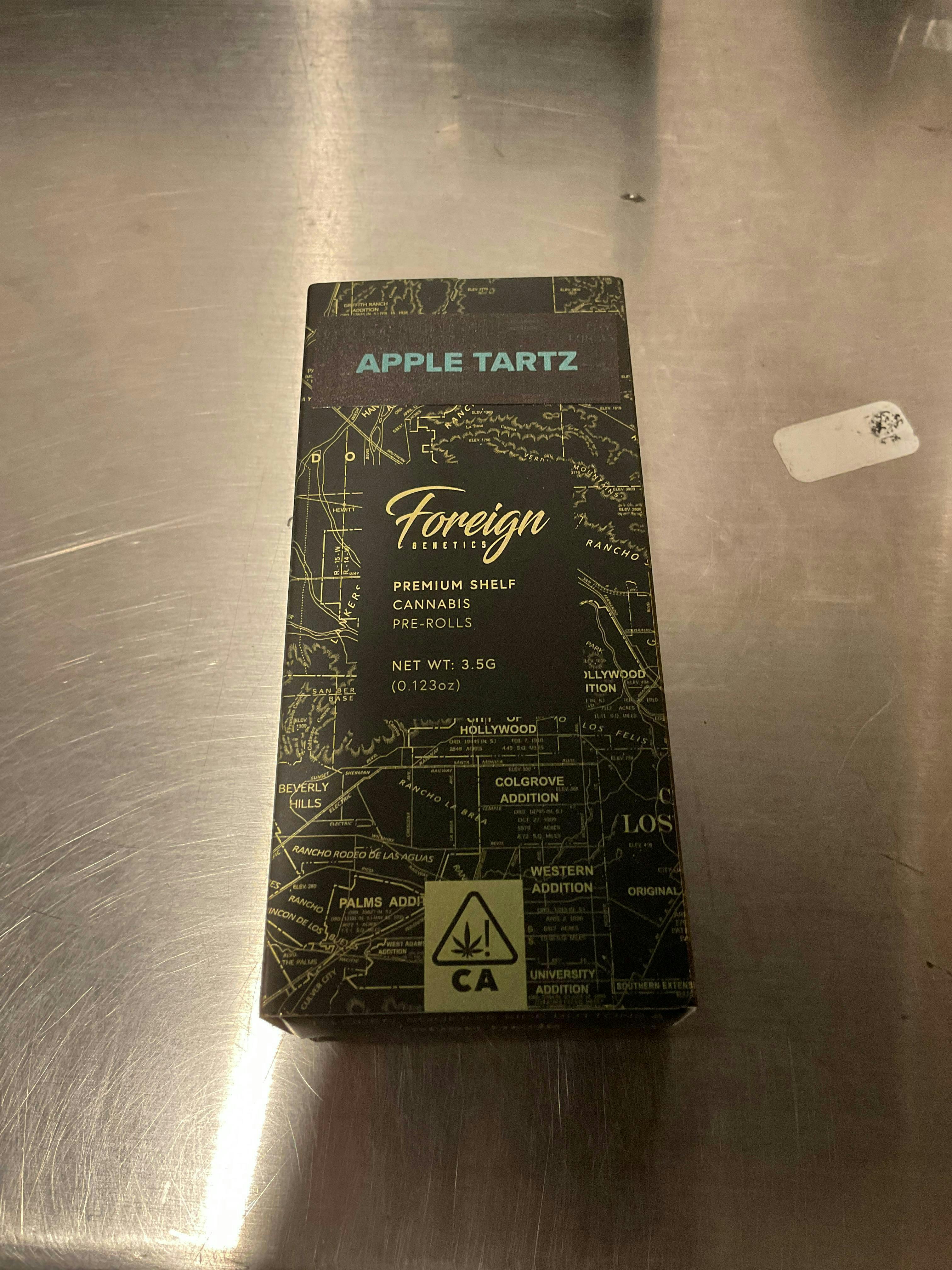 Foreign Genetics - APPLE TARTZ 5 PACK PREROLL