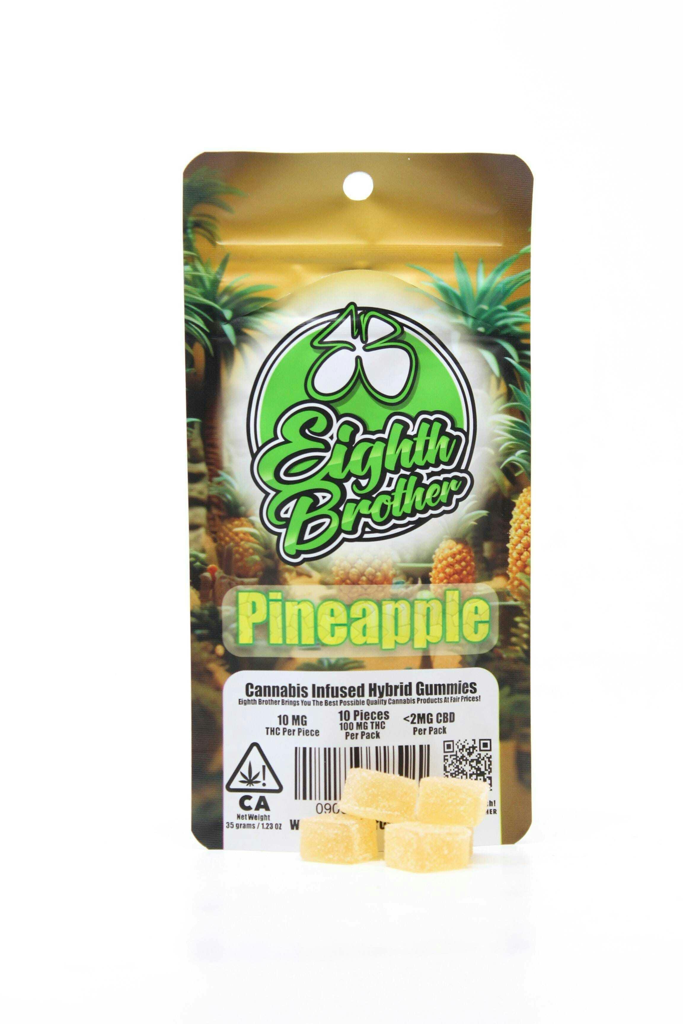 Eighth Brothers - Pineapple Gummies 10 Pack
