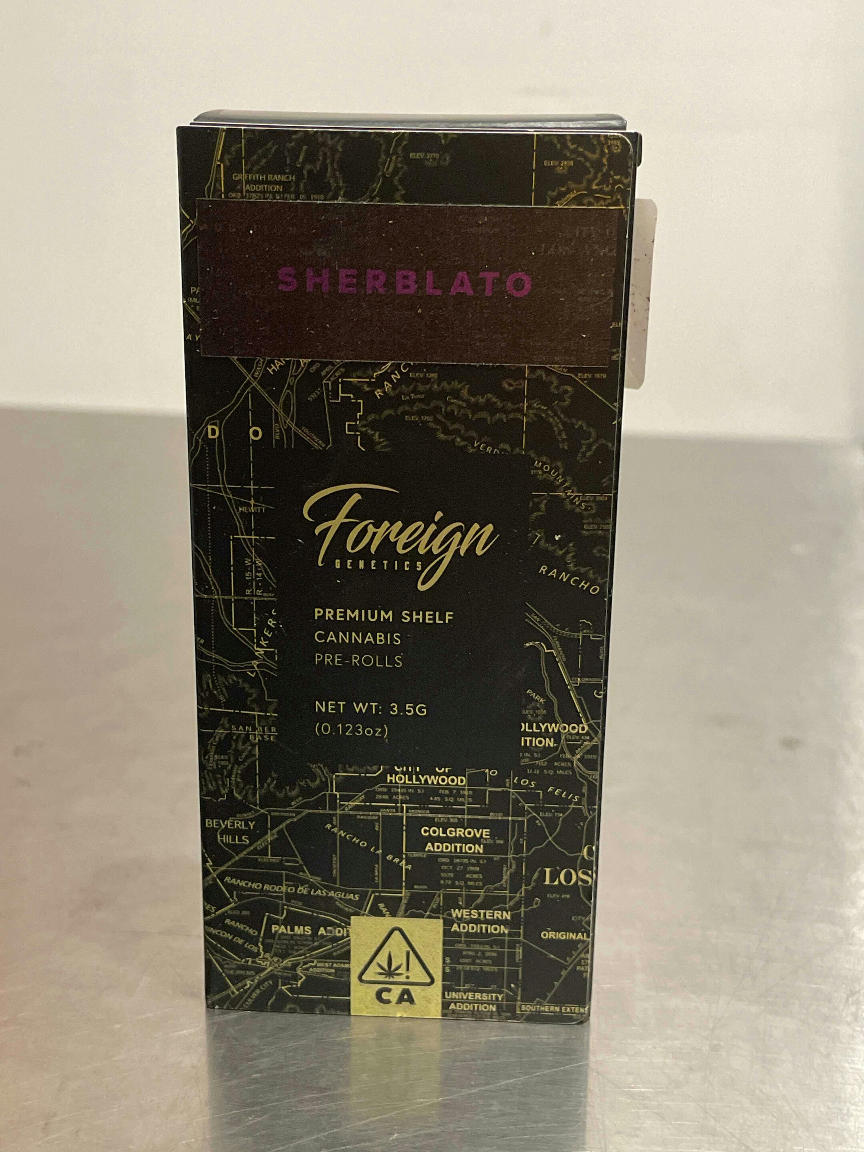 Foreign Genetics - SHERBLATO 5PK PREROLLS