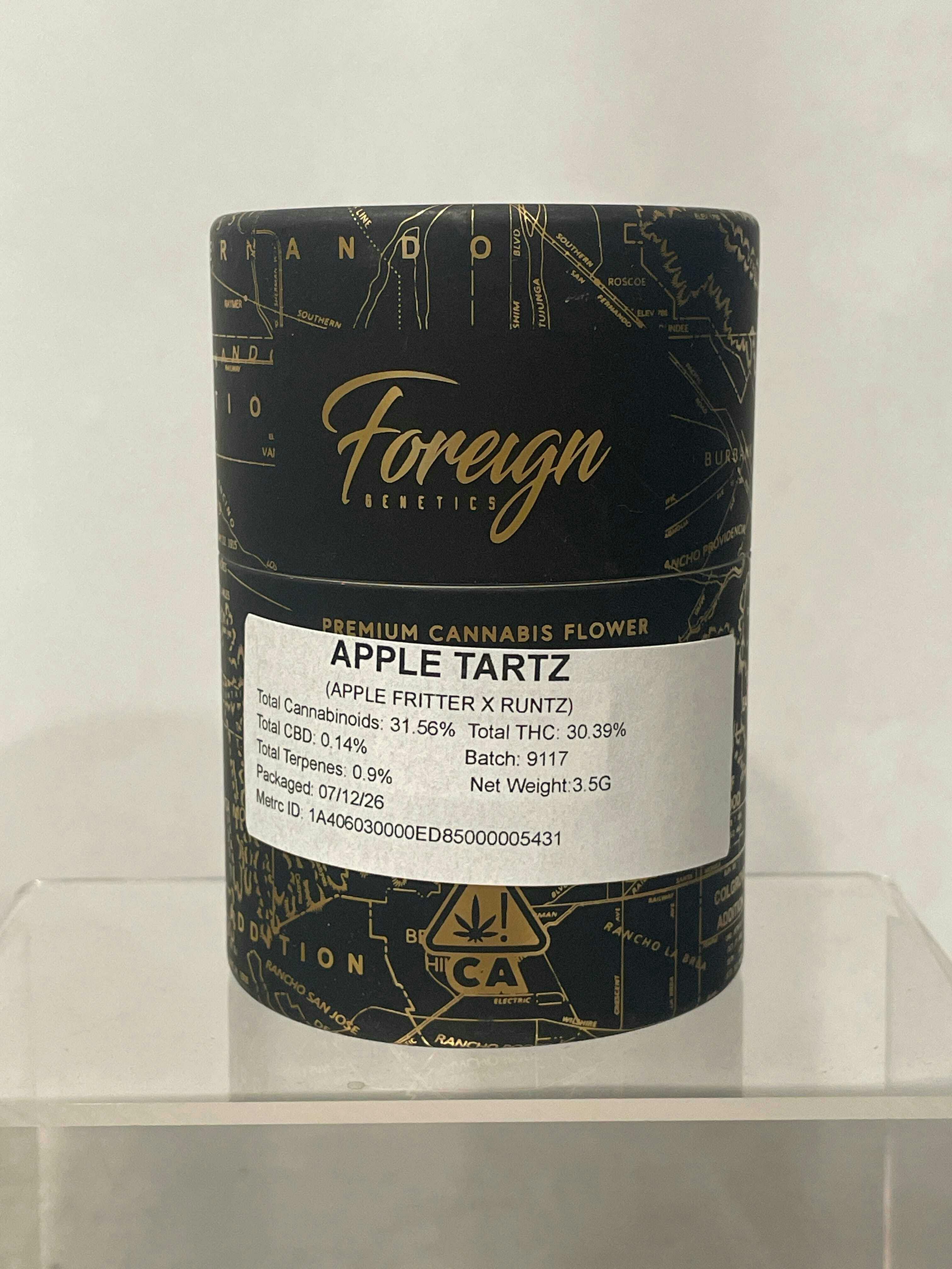 Foreign Genetics - APPLE TARTZ 3.5 - 1 gram