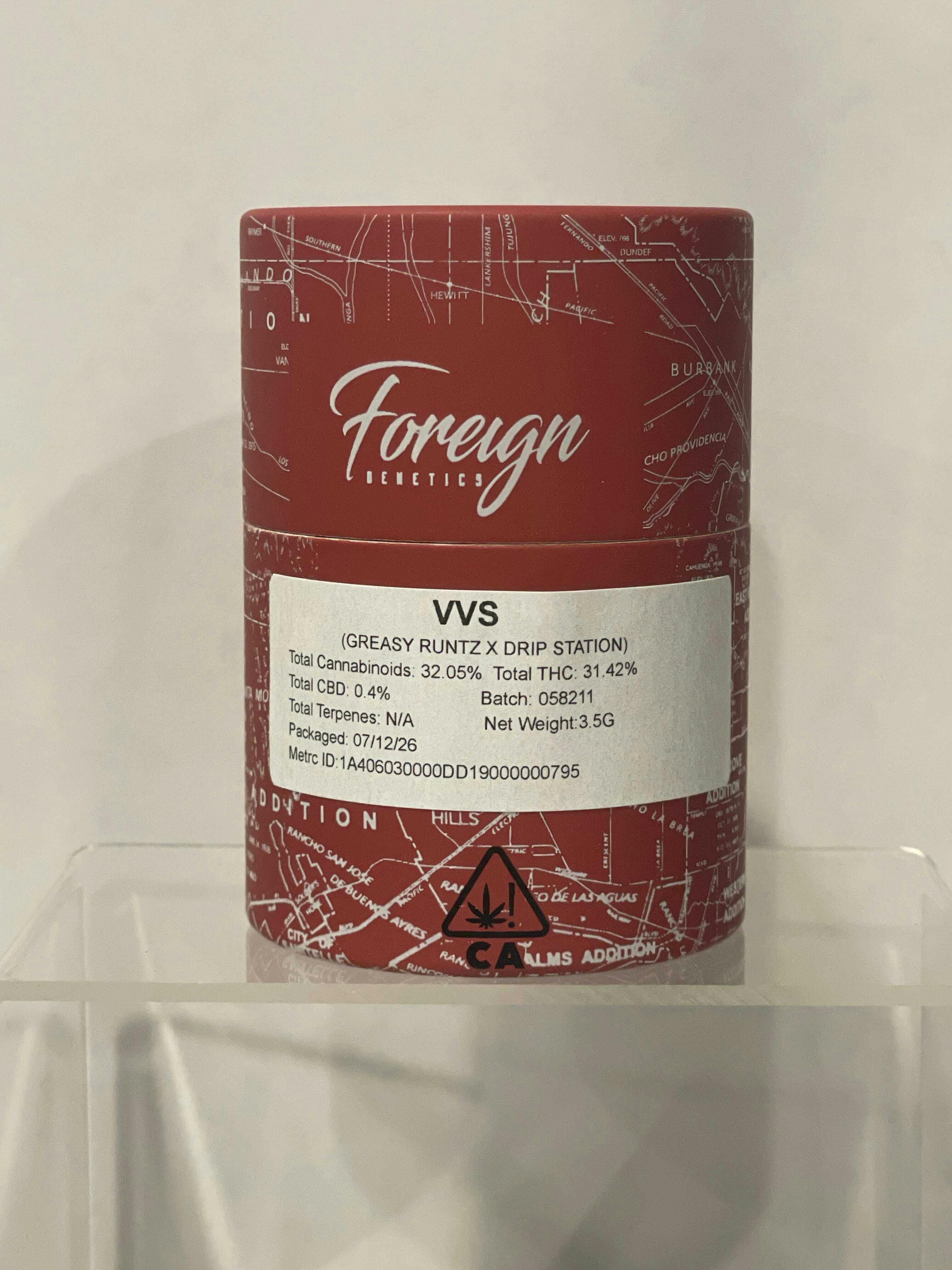 Foreign Genetics - VVS 3.5 - 1 gram