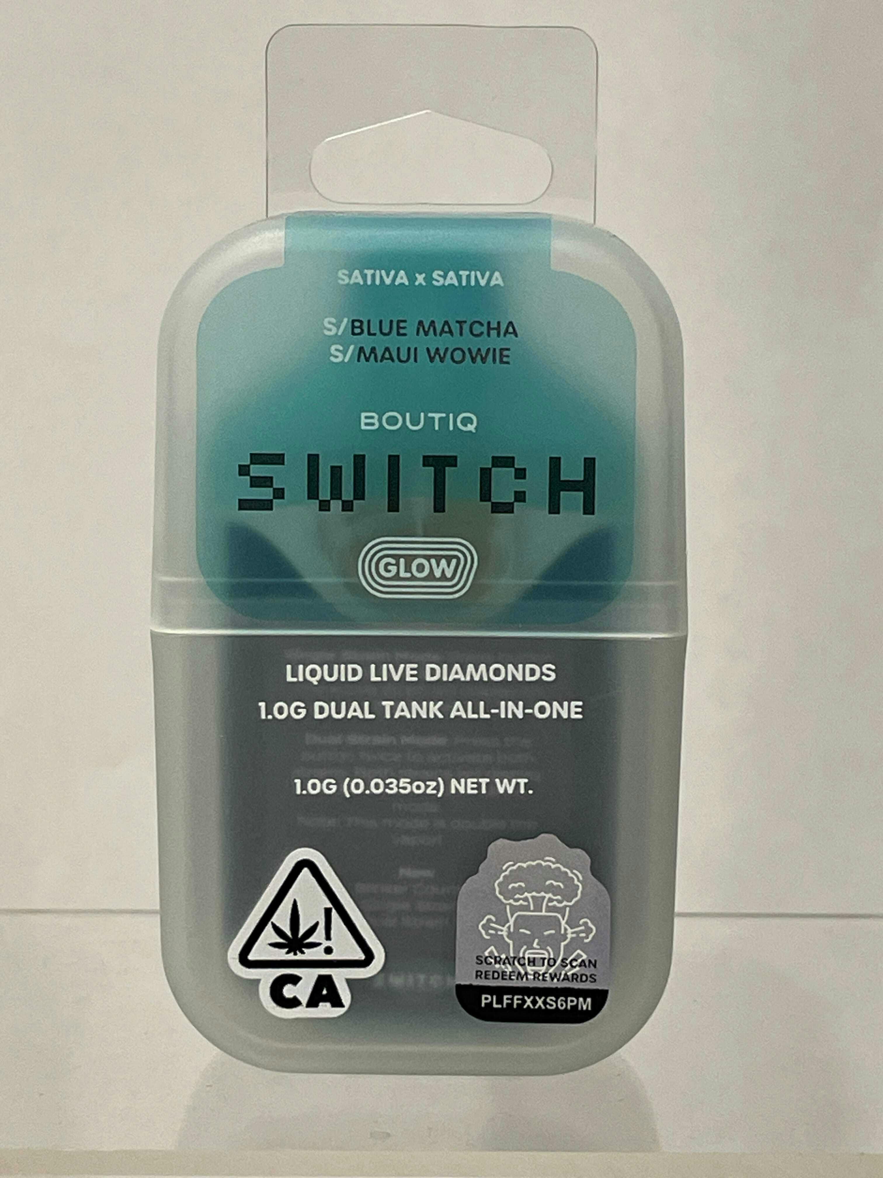 Blue Matcha x Maui Wowie | V4 Glow Disposable | 1g