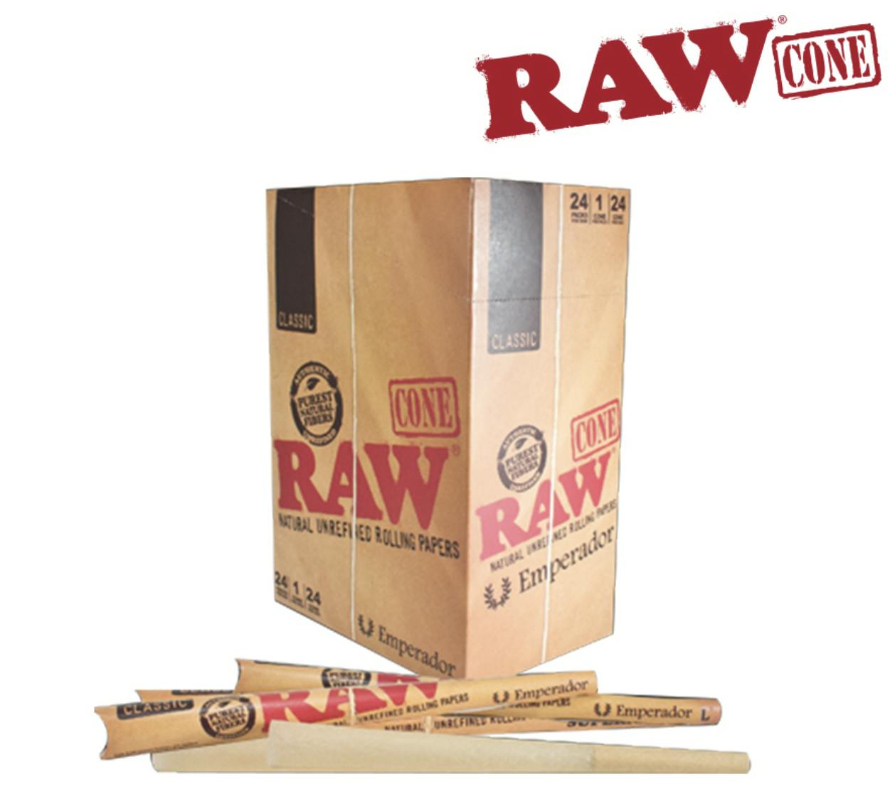 Raw Emperador Prerolled Cone Set - ST