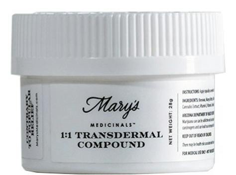 Mary's Medicinals - 1:1 CBD Transdermal Compound