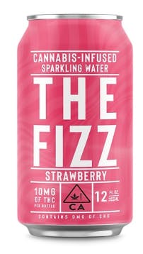 Manzanita - The Fizz - Strawberry - Sparkling water - 10mg