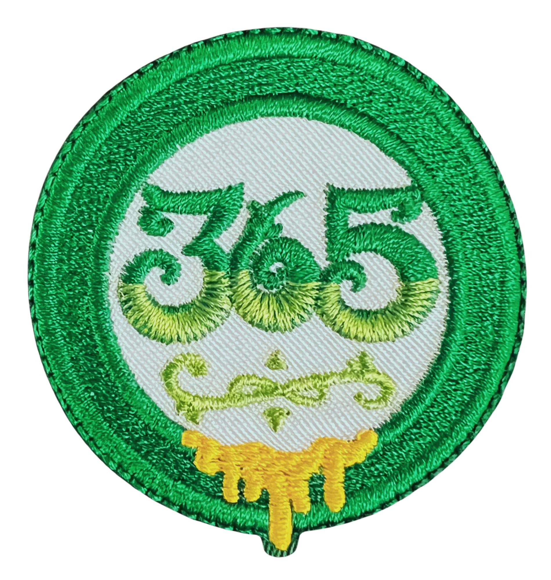Iron on 365 patch