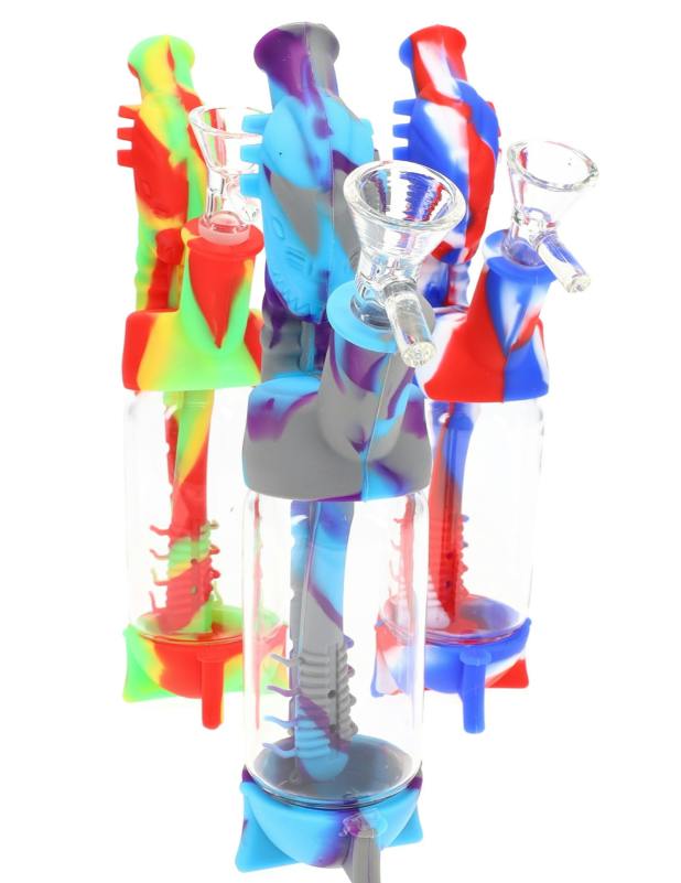 wp2800 small colorful silicone glass