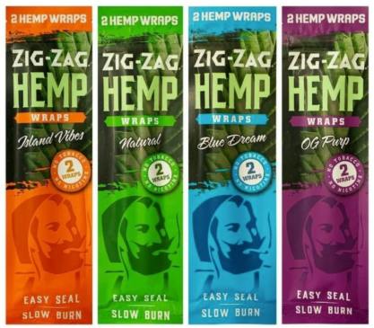Zig Zag Flavored Hemp Wrap