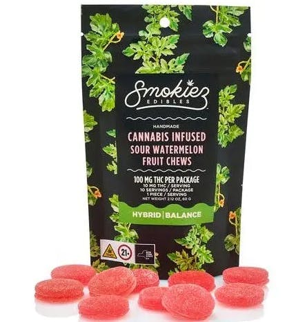 Smokiez Edibles — Blissful Sleep Sour Watermelon Trifecta