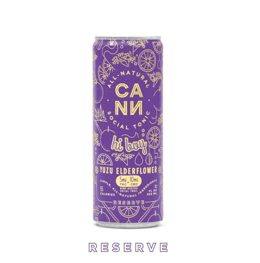 CANN - Hi Boys - Yuzu Elderflower - THC 4pk - 40mg