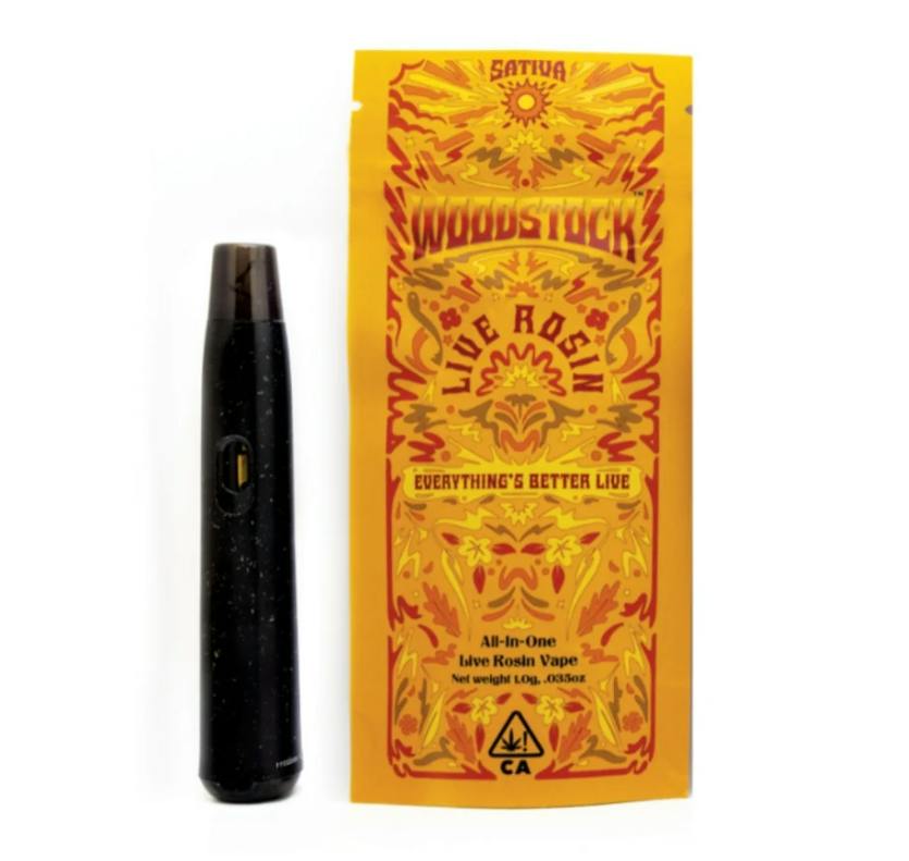 Woodstock - Blueberry Razz - Sativa - Live Rosin All-In-One - 1g