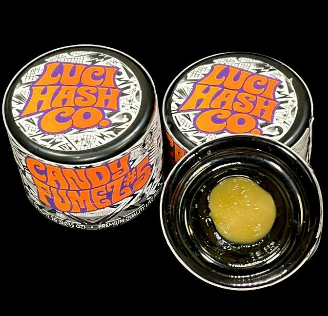 Luci Canna Co - Candy Fumez - Hybrid - Live Rosin - 1g