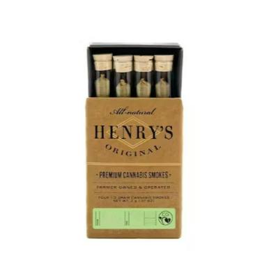 Henry's Original - Gorilla Diesel - Sativa - Preroll 4pk - 2g