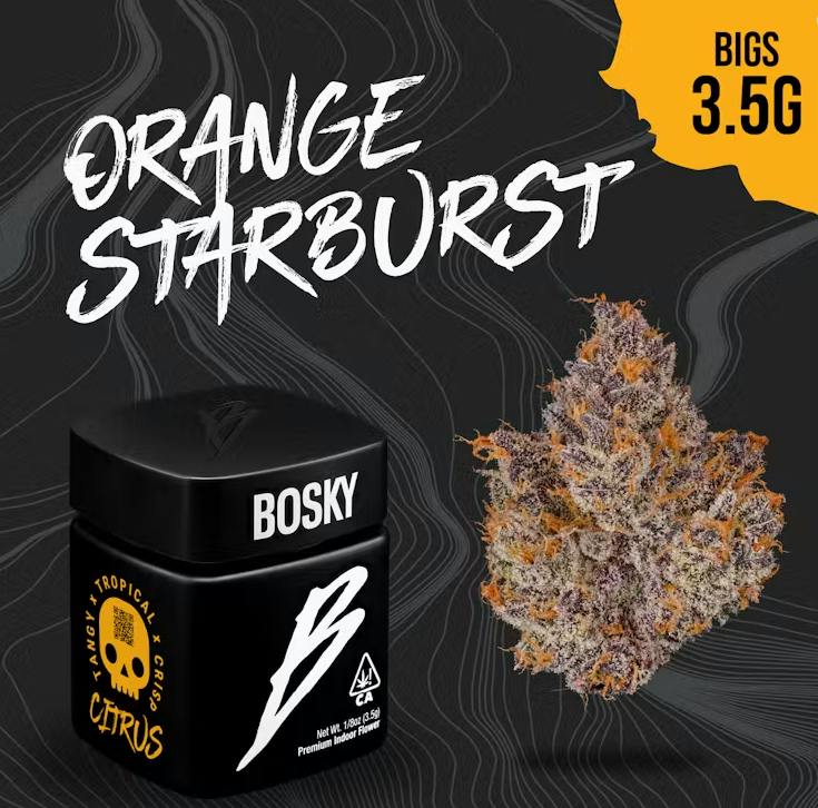 Bosky - Orange Starburst - Sativa - indoor - 3.5g
