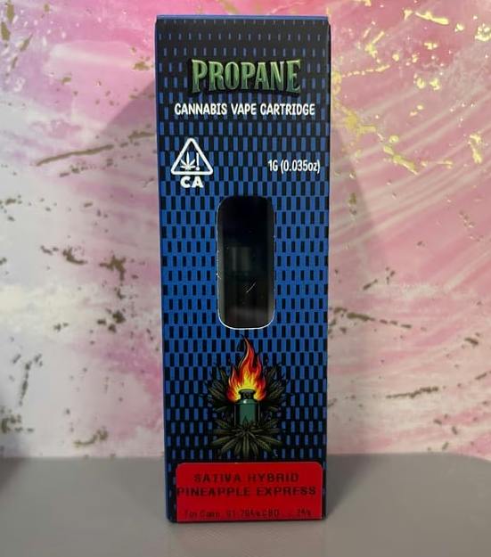 Propane - Pineapple Express - Sativa Hybrid - Cartridge - 1g