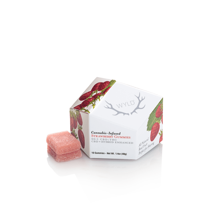 Wyld Fruit Chews 20:1 CBD Strawberry