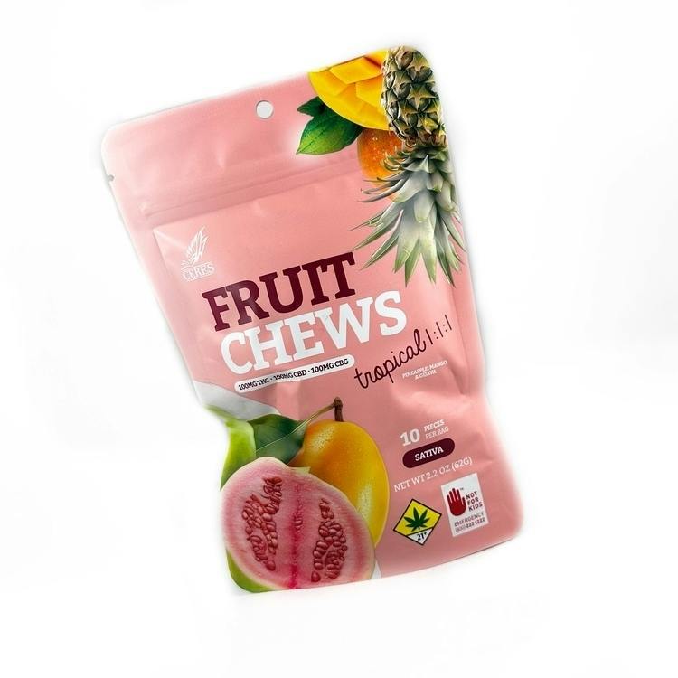 Ceres Fruit Chews Tropical Sativa 1:1:1