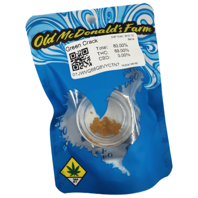 Old McDonalds Farm BHO Green Crack