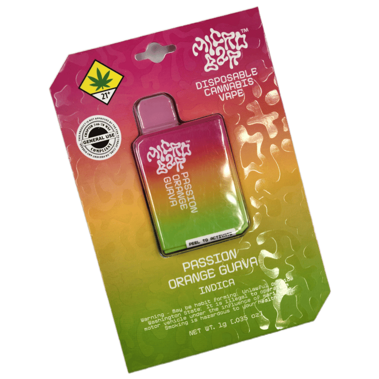Micro Bar Disposable Cartridge Passion Orange Guava
