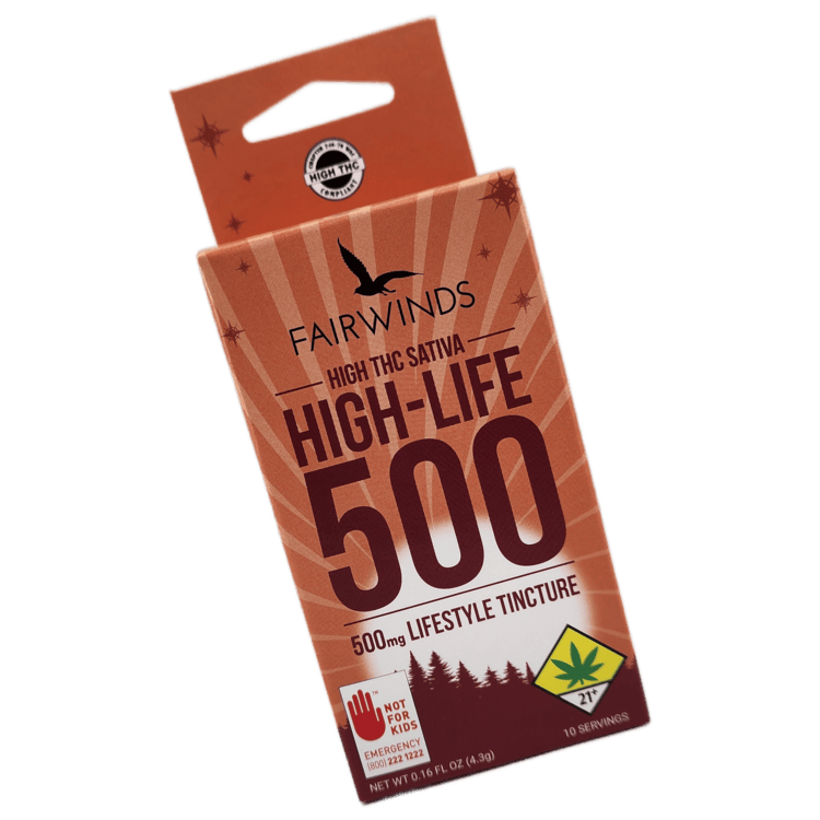 Fairwinds Tincture High Life 500 Sativa