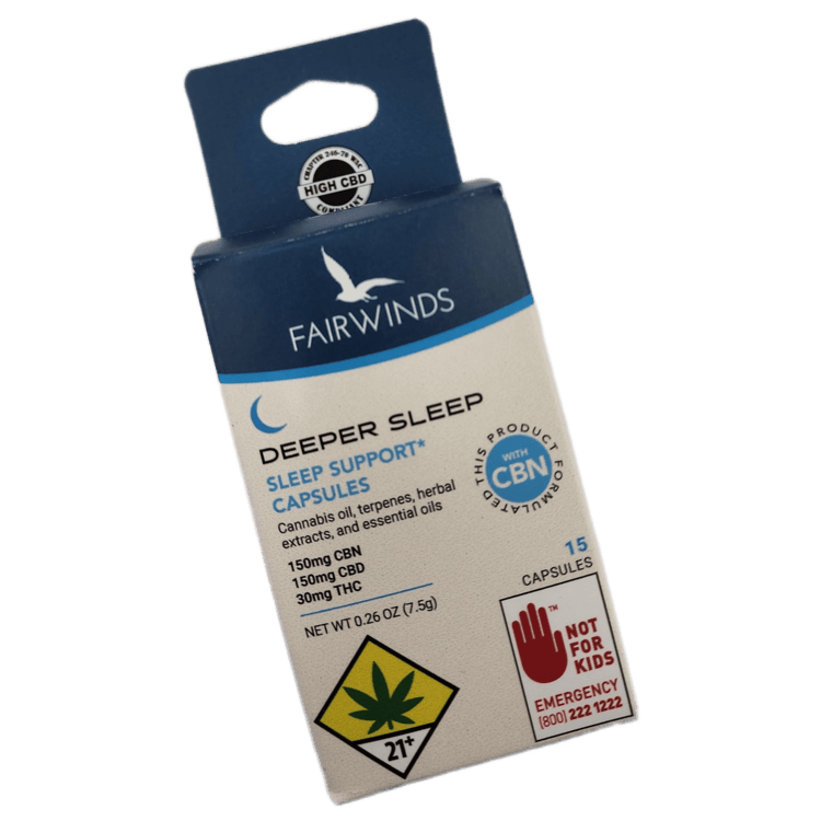 Fairwinds Capsules Deeper Sleep CBN