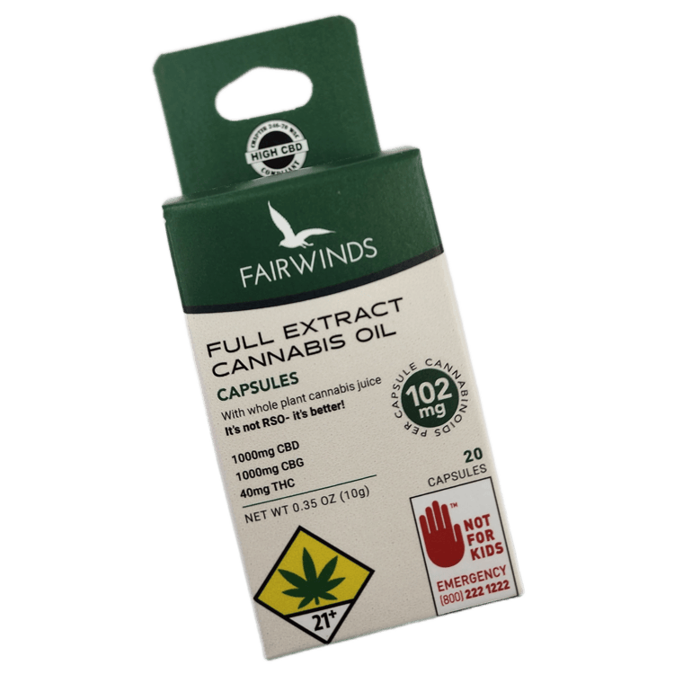Fairwinds Capsules FECO High Potency