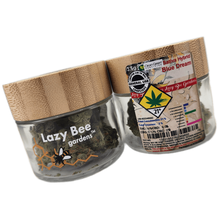 Lazy Bee Flower Blue Dream 1g