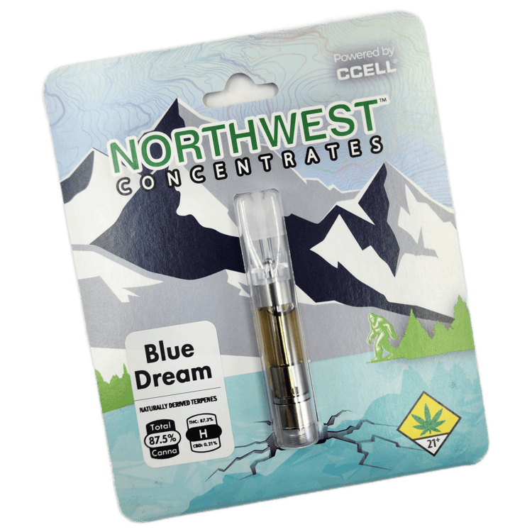 Northwest Concentrates Distillate Cartridge Blue Dream