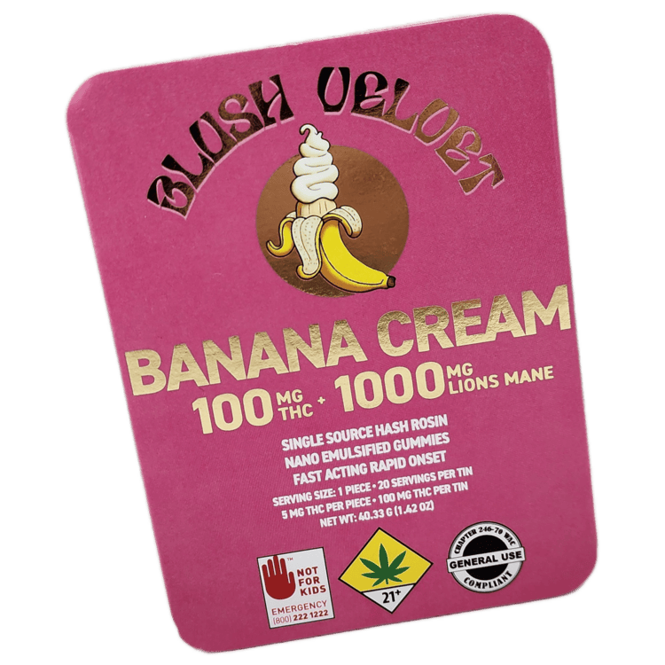 Blush Velvet Gummies Banana Cream