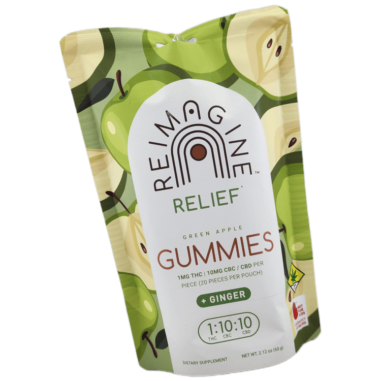 Reimagine Gummies Relief 10:10:1 CBC:CBD:THC