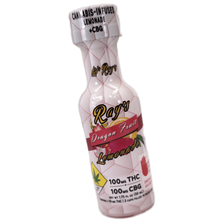 Lil' Rays Beverage Dragonfruit Lemonade 1:1 THC:CBG