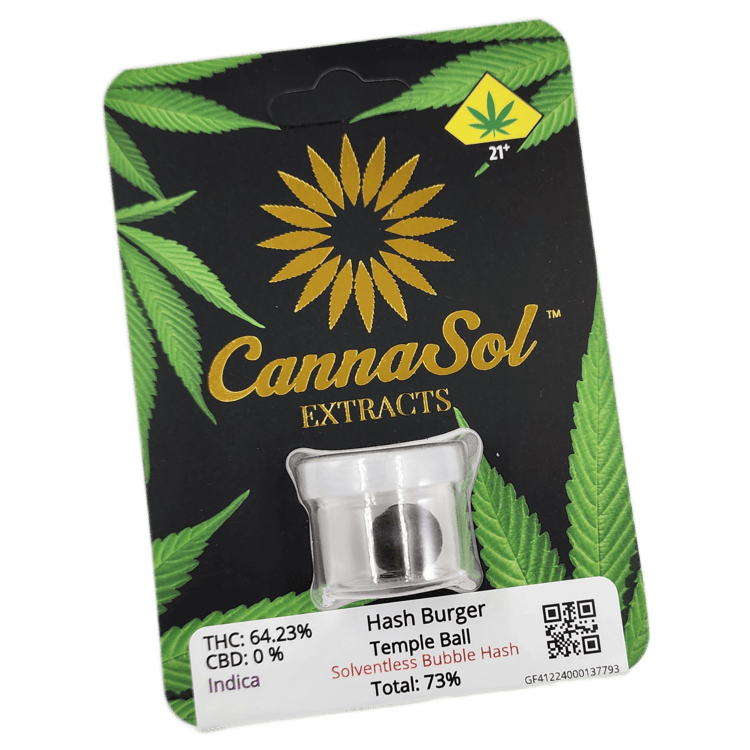 Cannasol Hash Hash Burger
