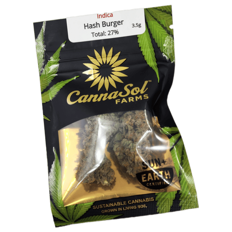 Cannasol Flower Hash Burger 1g