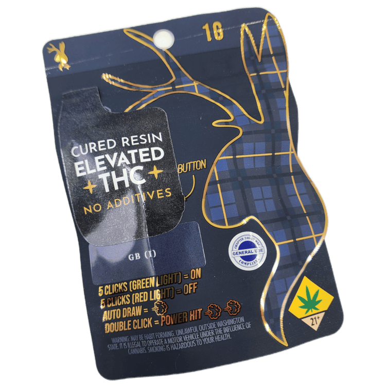 Plaid Jacket Elevated THC Disposable GB