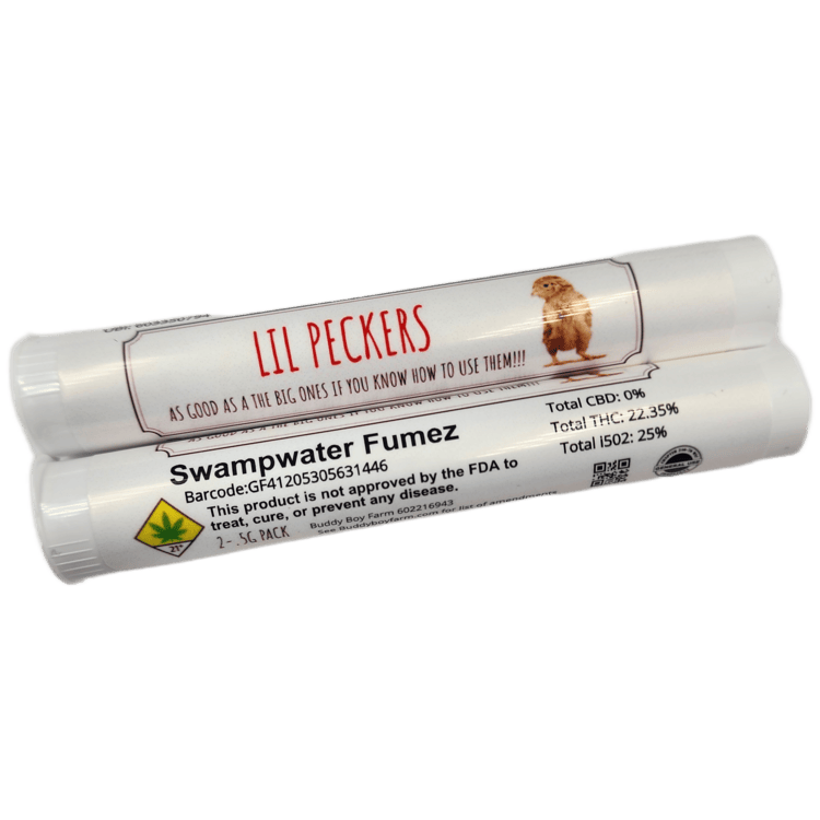 Lil Peckers Pre-roll Swampwater Fumez 1g