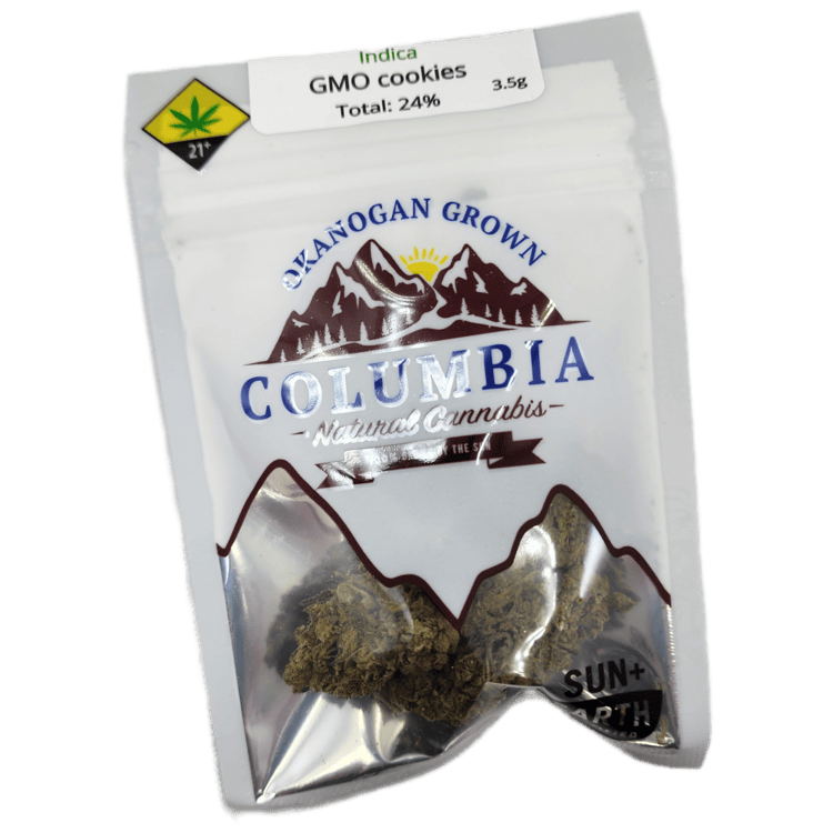 Columbia Natural Flower GMO Cookies 3.5g