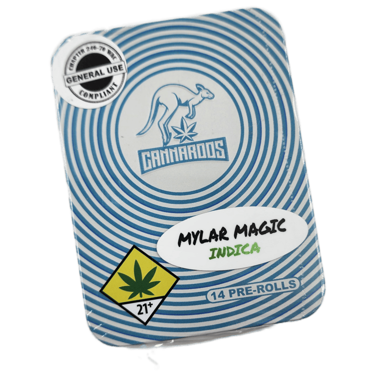 Cannaroos Pre-roll Mylar Magic 7g