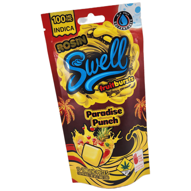 Swell Rosin Fruit Bursts Paradise Punch Indica